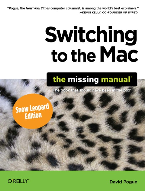 Cover image for book Switching to the Mac: The Missing Manual, Snow Leopard Edition