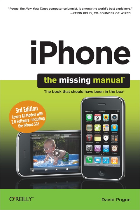 Cover image for book iPhone: The Missing Manual