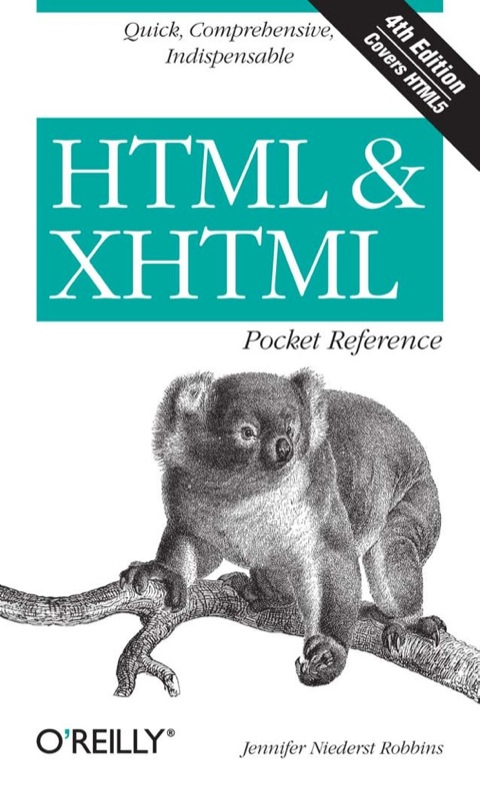 Cover image for book HTML & XHTML Pocket Reference