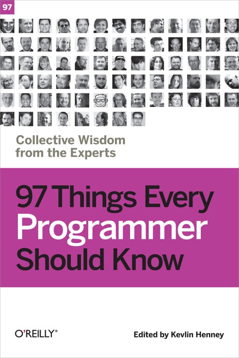 Cover image for book 97 Things Every Programmer Should Know