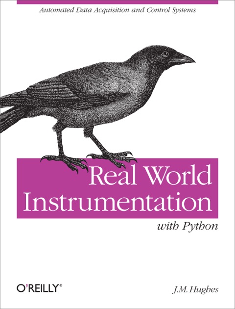 Cover image for book Real World Instrumentation with Python