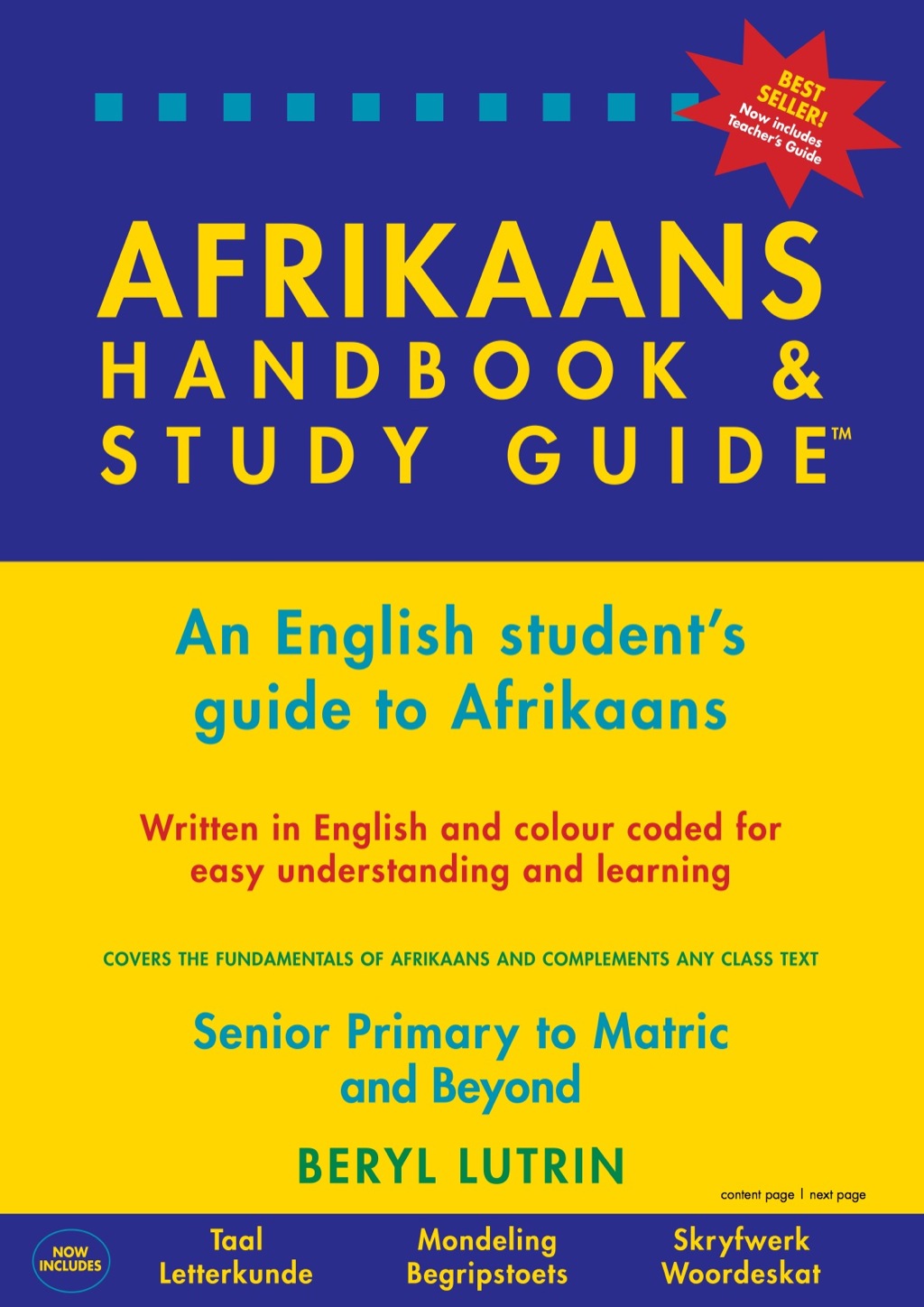 ISBN 9780620325844 - Afrikaans Handbook and Study Guide - Grade 6 to 12 ...