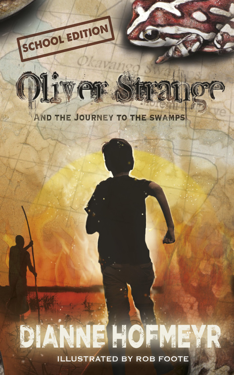 Cover image for book Oliver Strange and the journey to the swamps (school edition)