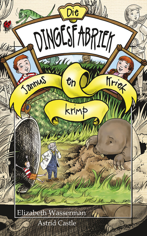 Cover image for book Die dingesfabriek 3: Jannus en Kriek krimp