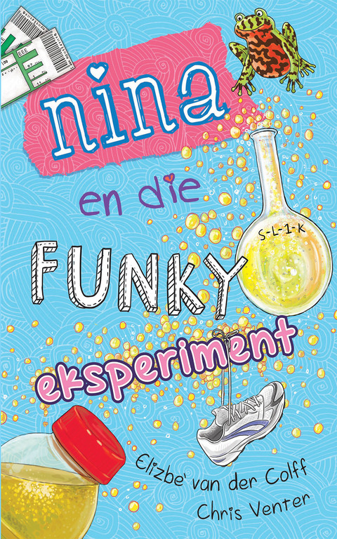 Cover image for book Nina en die funky eksperiment