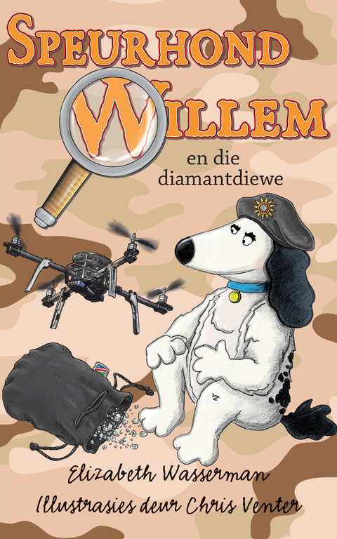Cover image for book Speurhond Willem en die diamantdiewe