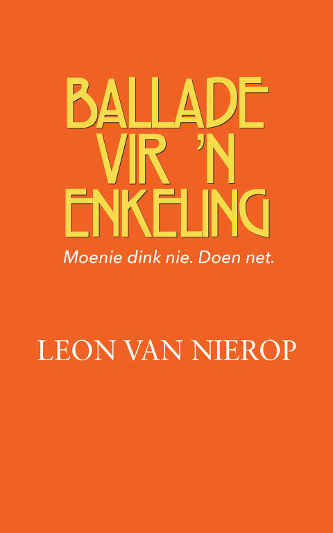 Cover image for book Ballade vir 'n enkeling