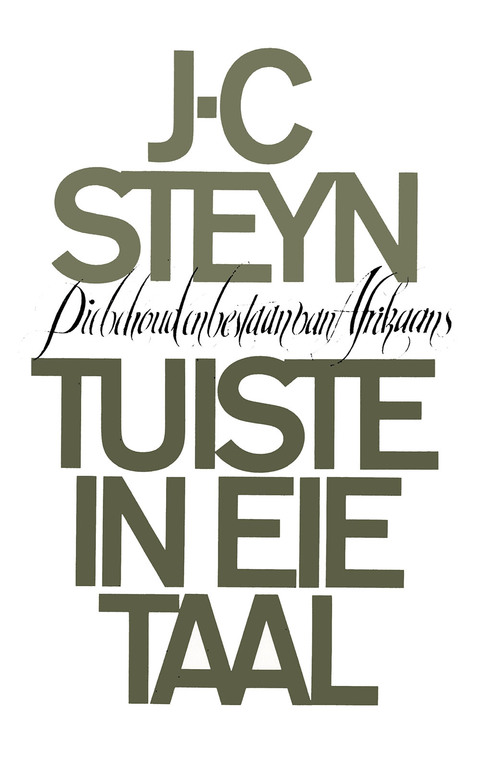 Cover image for book Tuiste in eie taal