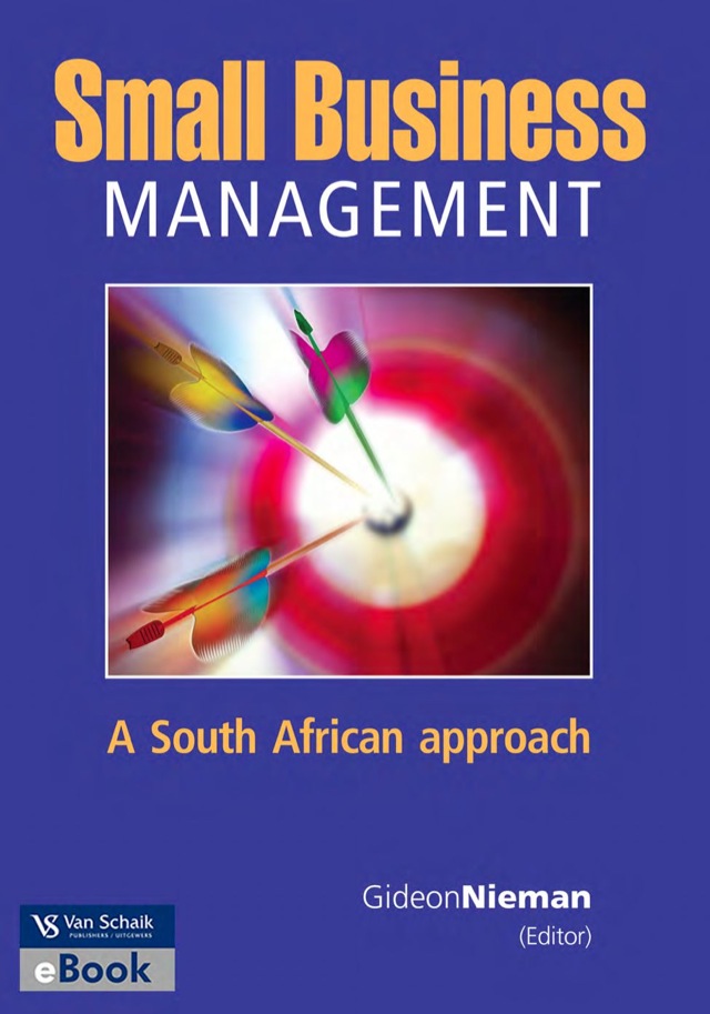 Small Business Management a SA Approach