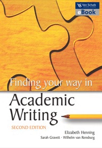 FINDING YOUR WAY IN ACADEMIC WRITING