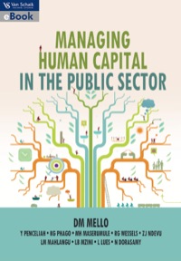 MANAGING HUMAN CAPITAL IN THE PUBLIC SECTOR