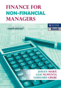 FINANCE FOR NON FINANCIAL MANAGERS