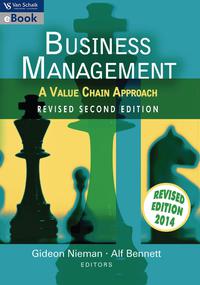 BUSINESS MANAGEMENT A VALUE CHAIN APPROACH