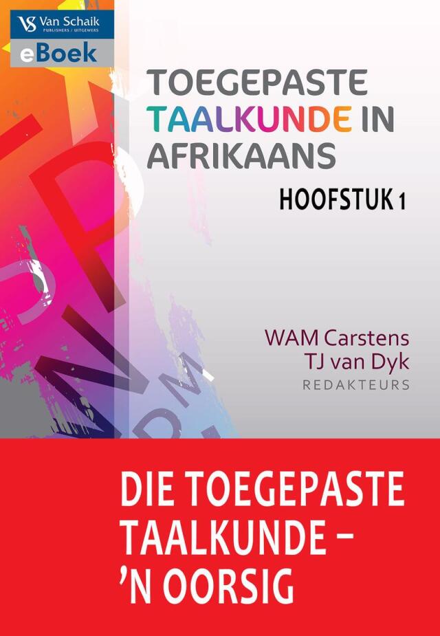 Toegepaste Taalkunde N Oorsig (Hoofstuk 1 Toegepaste Taalkunde in Afrikaans)