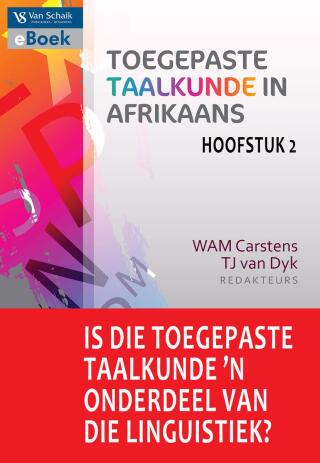 Is Die Toegepaste Taalkunde N Onderdeel Van Die Linguistiek? (Hoofstuk 2 Toegepaste Taalkunde in Af