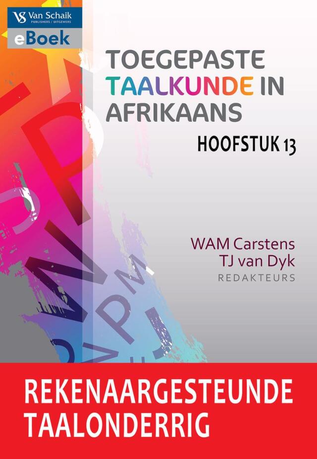 Rekenaargesteunde Taalonderrig (Hoofstuk 13 Toegepaste Taalkunde in Afrikaans)