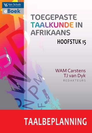 Taalbeplanning (Hoofstuk 15 Toegepaste Taalkunde in Afrikaans)