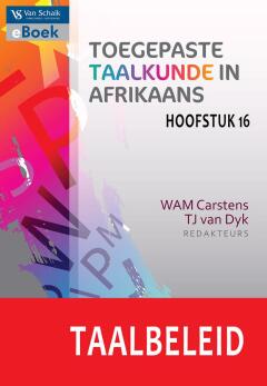 TAALBELEID (HOOFSTUK 16 TOEGEPASTE TAALKUNDE IN AFRIKAANS)