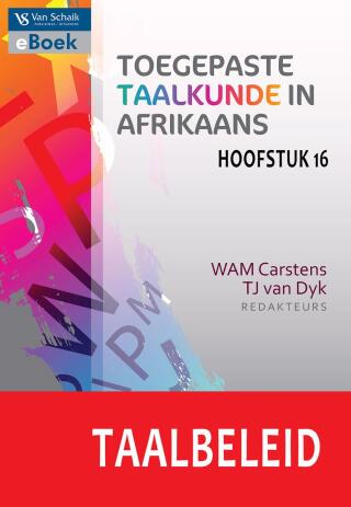 Taalbeleid (Hoofstuk 16 Toegepaste Taalkunde in Afrikaans)