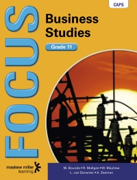 FOCUS BUSINESS STUDIES GR 11 (LEARNERS BOOK) (CAPS)