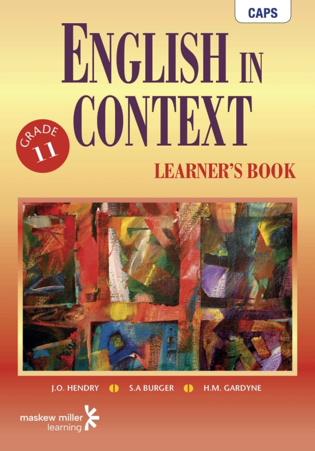 English in Context Home Language Gr 11 (Learners Book) (Caps)