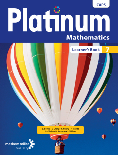 PLATINUM MATHEMATICS GR 7 (LEARNERS BOOK)