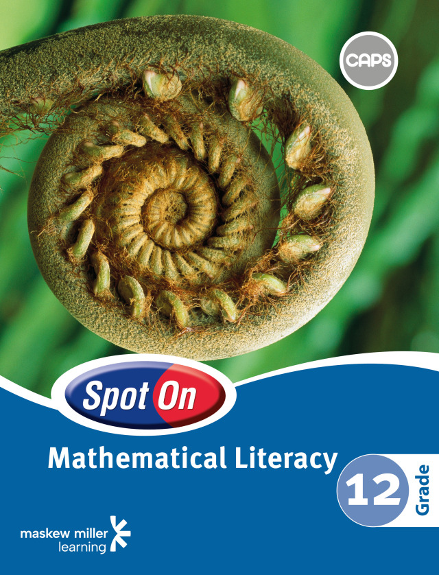 Spot on Mathematical Literacy Gr 12 (Learner Book ) (Caps)