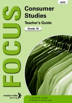 “Focus Consumer Studies Grade 10 Teacher’s Guide eBOOK