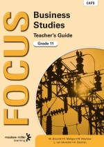 “Focus Business Studies Grade 11 Teacher’s Guide eBook
