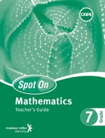 “Spot On Mathematics Grade 7 Teacher’s Guide eBOOK
