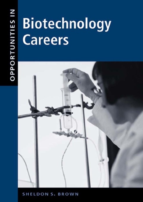 Cover image for book Opportunities in Biotechnology Careers