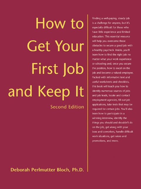 Cover image for book How to Get Your First Job and Keep It
