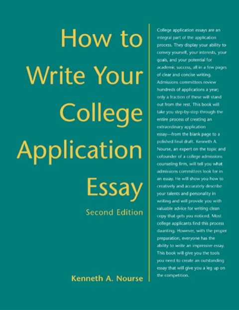 Cover image for book How to Write Your College Application Essay
