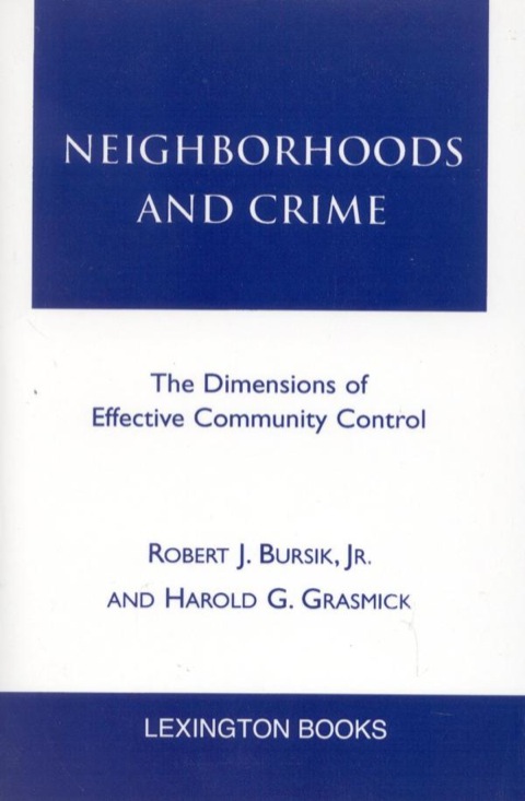 Cover image for book Neighborhoods and Crime