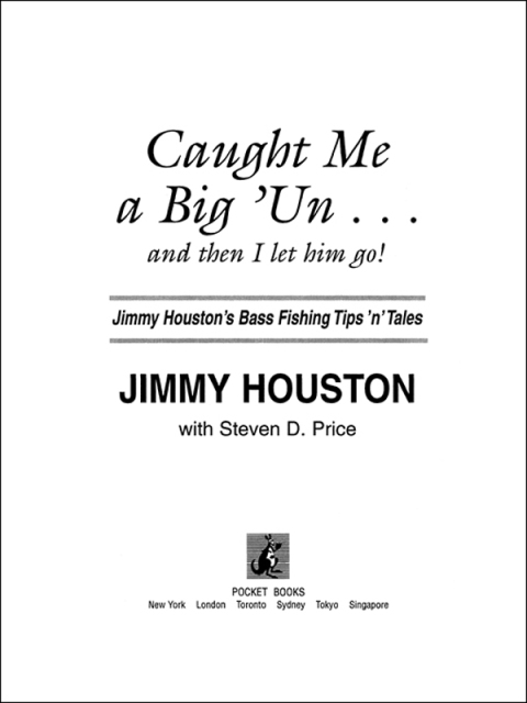 Cover image for book Caught Me A Big 'Un
