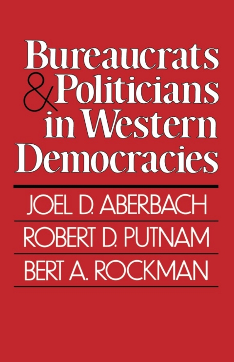 Cover image for book Bureaucrats and Politicians in Western Democracies