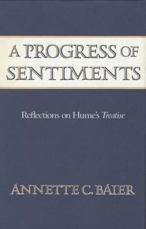 Cover image for book A Progress of Sentiments