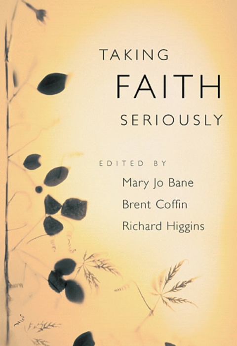 Cover image for book Taking Faith Seriously