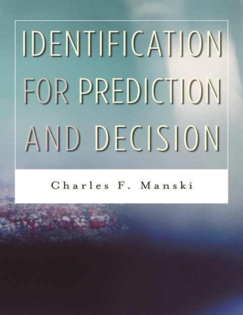Cover image for book Identification for Prediction and Decision