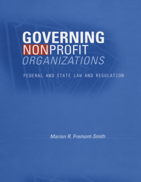 Cover image for book Governing Nonprofit Organizations