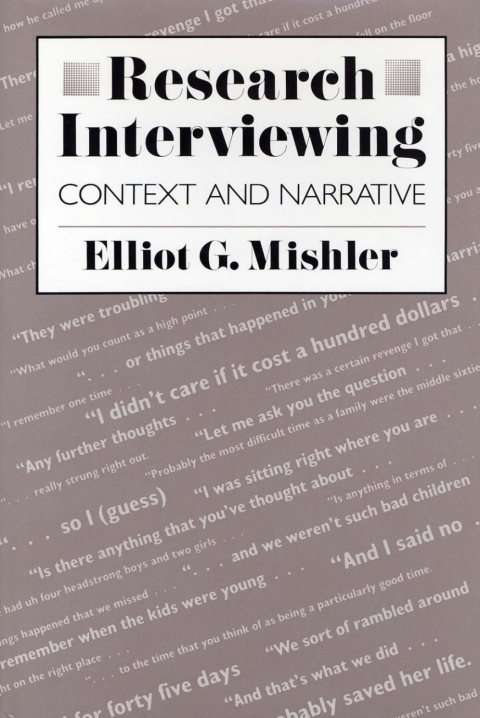 Cover image for book Research Interviewing