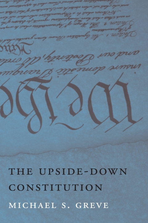 Cover image for book The Upside-Down Constitution