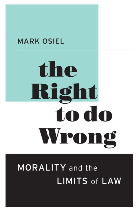 Cover image for book The Right to Do Wrong