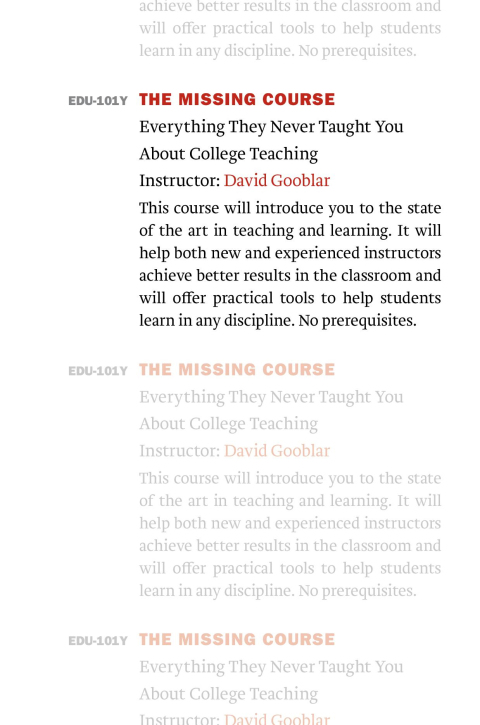 Cover image for book The Missing Course