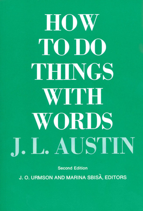 Cover image for book How to Do Things with Words