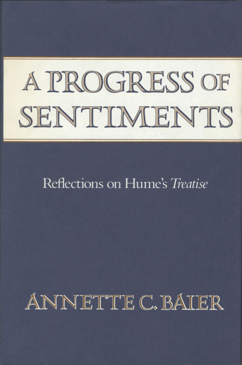 Cover image for book A Progress of Sentiments