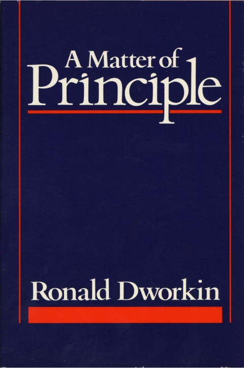 Cover image for book A Matter of Principle