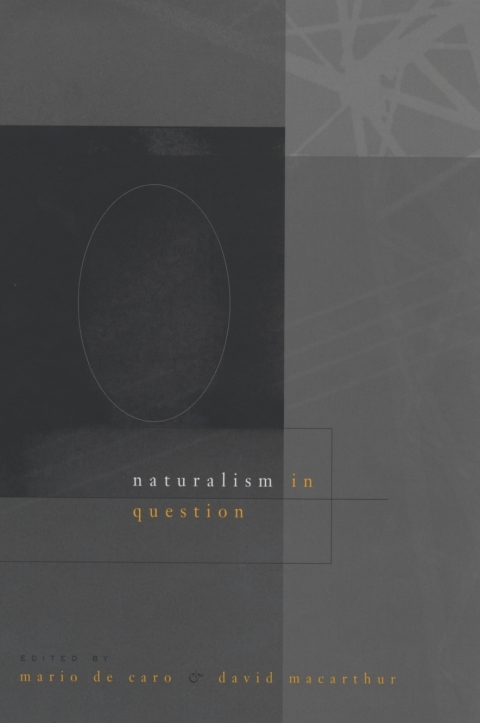 Cover image for book Naturalism in Question