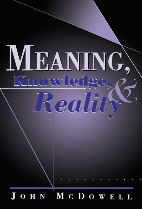 Cover image for book Meaning, Knowledge, and Reality