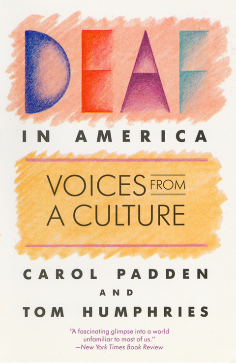 Cover image for book Deaf in America